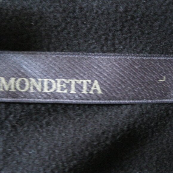 Mondetta Men's Stretch stand up collar Full Zip Hoodie Jacket  black L (0682) - Picture 7 of 11